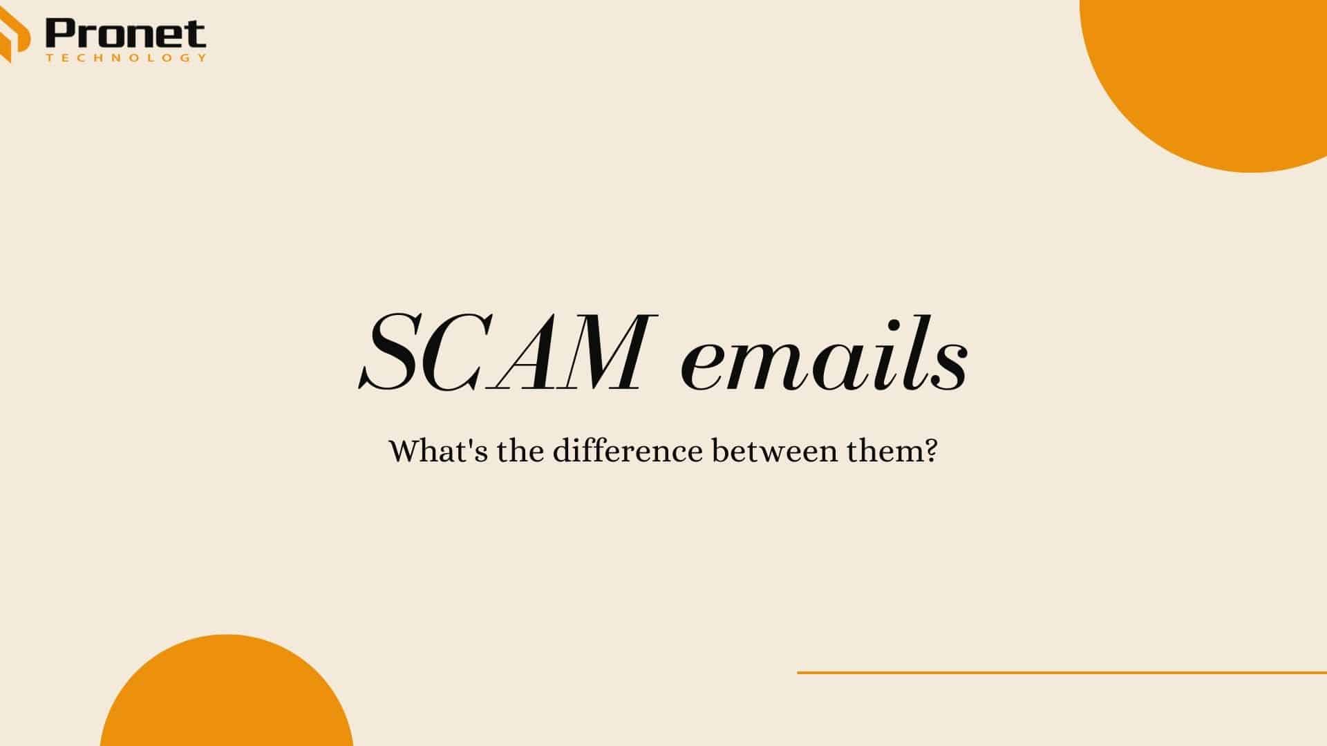 Difference Between Scam Emails and Normal Emails